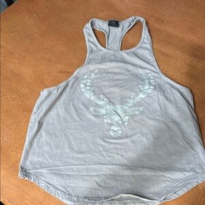 Bucked Up Racerback Tank Top/Stringer